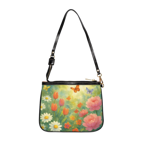 Serene Garden Escape - Small Shoulder Bag