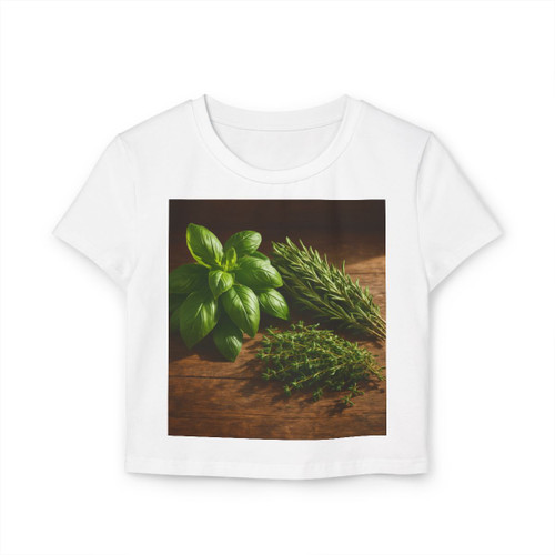 Rustic Herb Garden - Women's Baby Tee