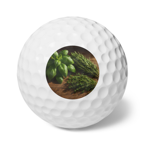 Rustic Herb Garden - Golf Balls, 6pcs