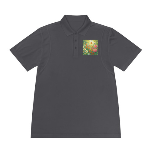 Serene Garden Escape - Men's Sport Polo Shirt Serene Garden Escape - Men's Sport Polo Shirt