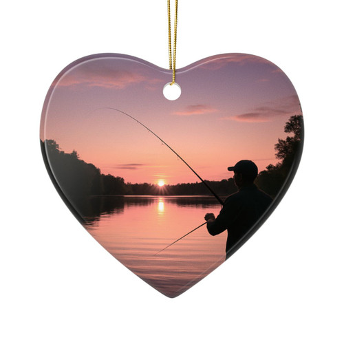 Casting Dreams - Ceramic Ornaments, 2-Side Print