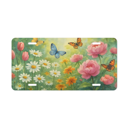 Serene Garden Escape - Vanity Plate