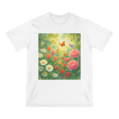 Serene Garden Escape - Organic Staple T-shirt