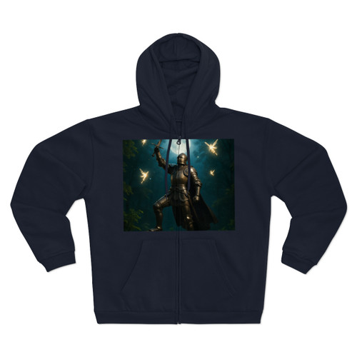 Epic Fantasy Quest - Unisex Hooded Zip Sweatshirt Epic Fantasy Quest - Unisex Hooded Zip Sweatshirt