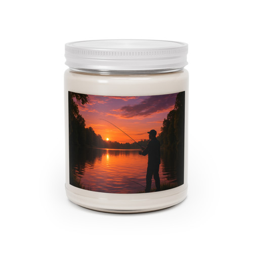 Casting Dreams - Scented Soy Candles with White Lid, 9oz