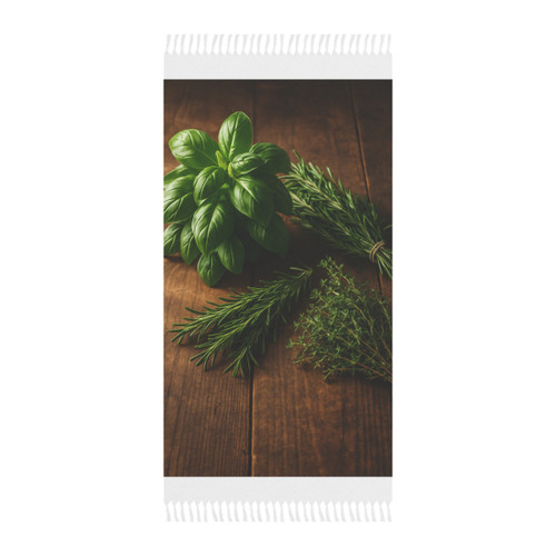 Rustic Herb Garden - Boho Beach Cloth