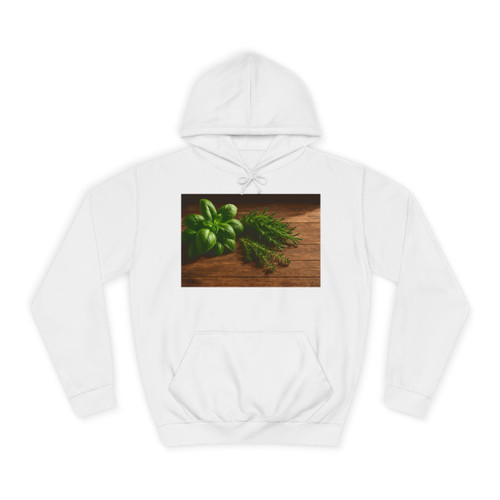 Rustic Herb Garden - Unisex College Hoodie Rustic Herb Garden - Unisex College Hoodie