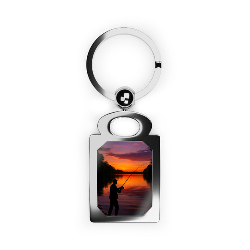 Casting Dreams - Rectangle Photo Keyring Casting Dreams - Rectangle Photo Keyring