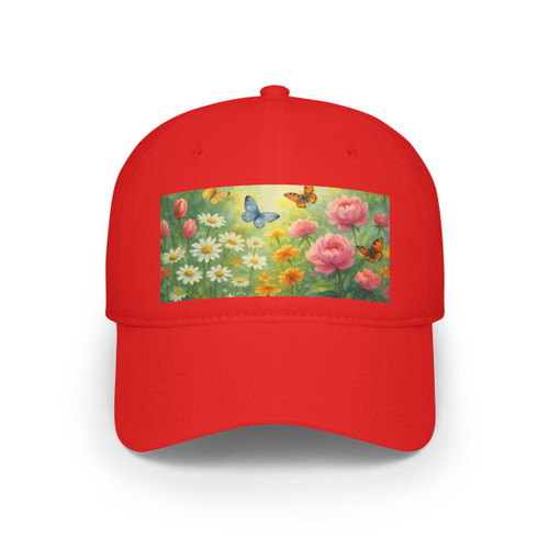 Serene Garden Escape - Low Profile Baseball Cap