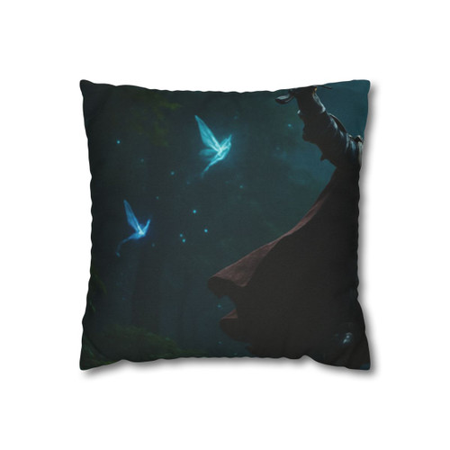 Epic Fantasy Quest - Spun Polyester Square Pillowcase