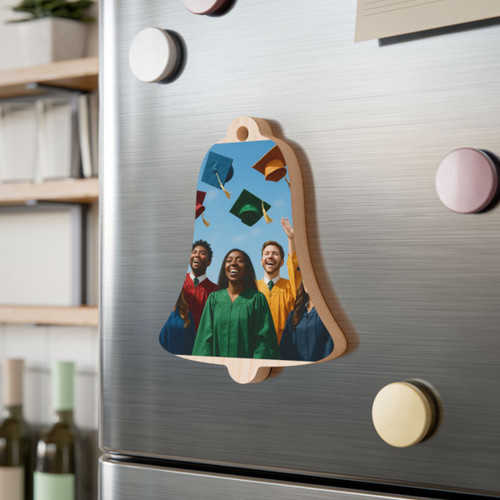 Cap Toss Celebration - Wooden Ornaments