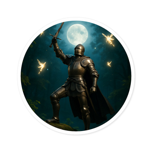 Epic Fantasy Quest - Round Stickers, Indoor\Outdoor