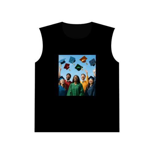 Cap Toss Celebration - Unisex Jersey Muscle Tank