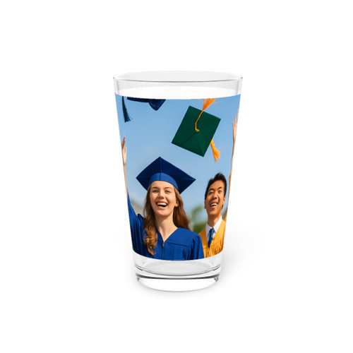 Cap Toss Celebration - Pint Glass, 16oz