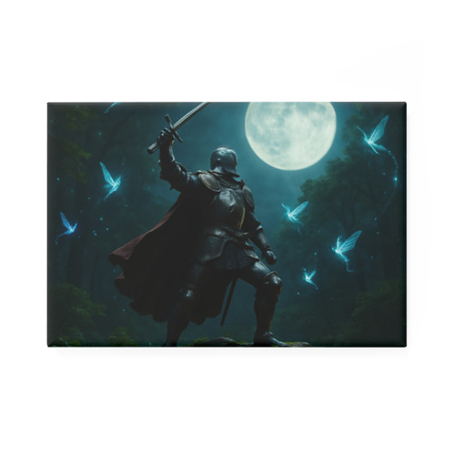Epic Fantasy Quest - Button Magnet, Rectangle (1 & 10 pcs)