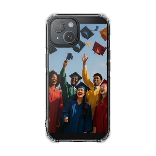 Cap Toss Celebration - Magnetic Clear Impact Cases