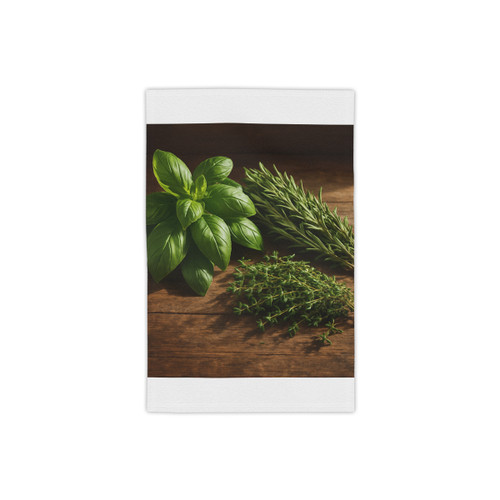 Rustic Herb Garden - Beach Towels