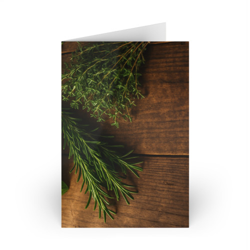 Rustic Herb Garden -  Greeting Cards (1 or 10-pcs)