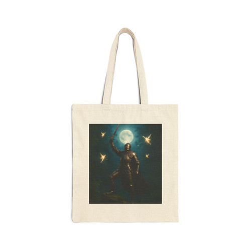 Epic Fantasy Quest - Cotton Canvas Tote Bag Epic Fantasy Quest - Cotton Canvas Tote Bag