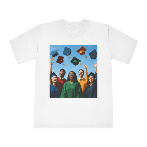 Cap Toss Celebration - Unisex Classic Crewneck T-Shirt
