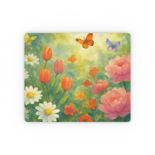 Serene Garden Escape - Rectangular Mouse Pad Serene Garden Escape - Rectangular Mouse Pad