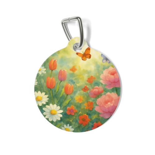 Serene Garden Escape - Pet Tag
