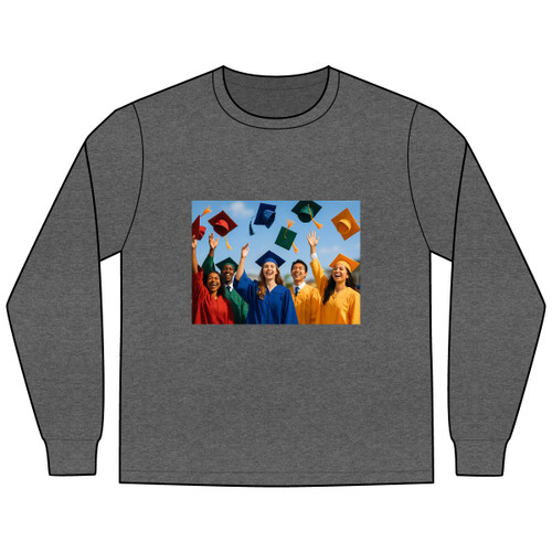 Cap Toss Celebration - Men's Long Sleeve Tee