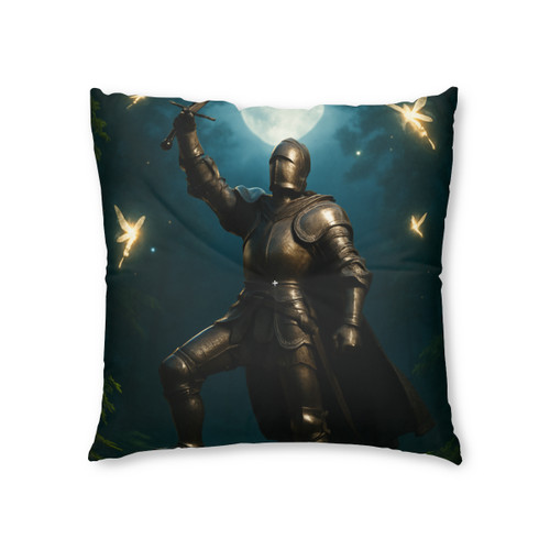 Epic Fantasy Quest - Tufted Floor Pillow, Square