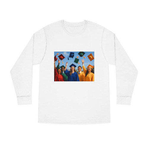 Cap Toss Celebration - Long Sleeve Crewneck Tee