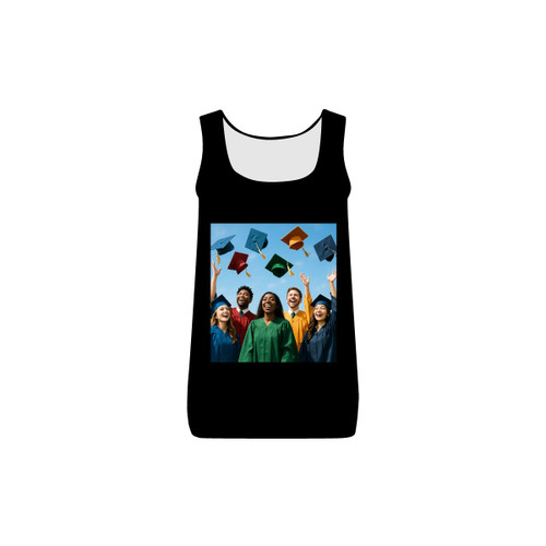 Cap Toss Celebration - Women's Baby Rib Tank