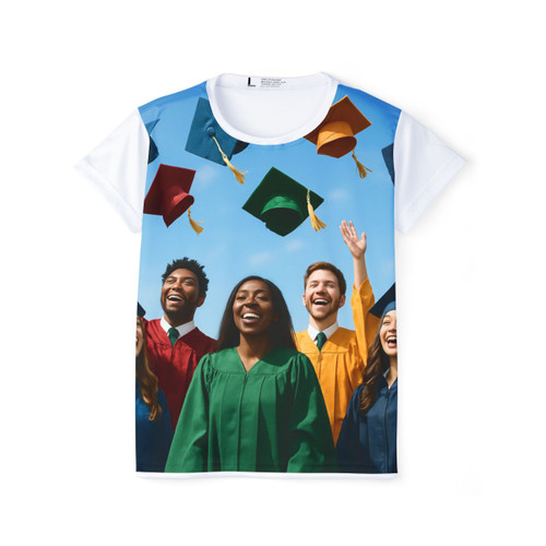 Cap Toss Celebration - Women's Sports Jersey (AOP)