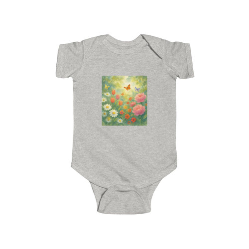 Serene Garden Escape - Infant Fine Jersey Bodysuit