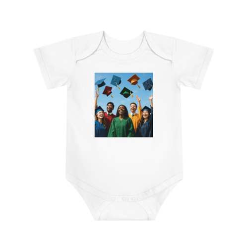Cap Toss Celebration - Baby Short Sleeve Bodysuit