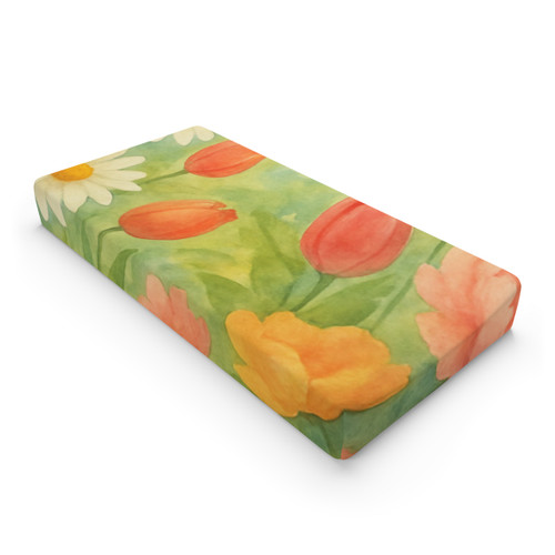 Serene Garden Escape - Baby Changing Pad Cover