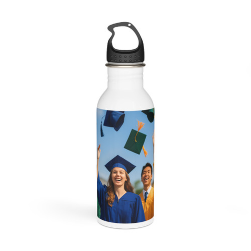 Cap Toss Celebration - Stainless Steel Water Bottle