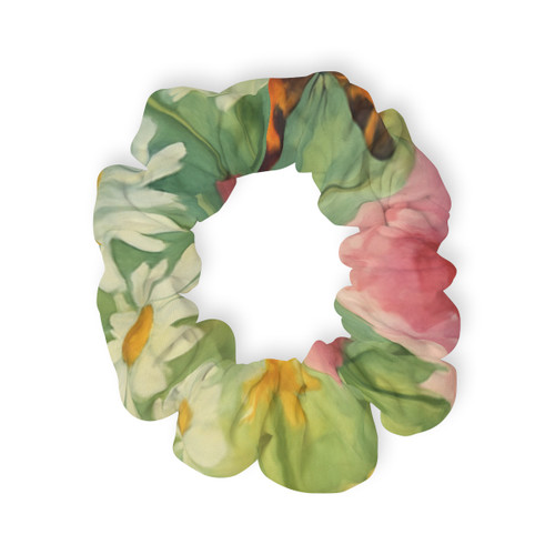 Serene Garden Escape - Scrunchie