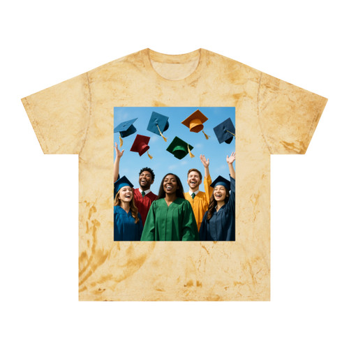 Cap Toss Celebration - Unisex Color Blast T-Shirt