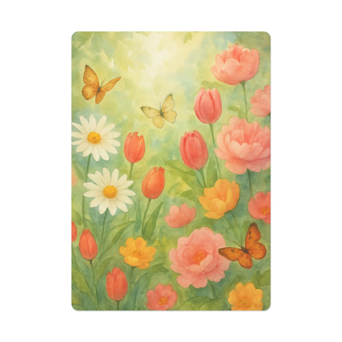 Serene Garden Escape - Poker Cards