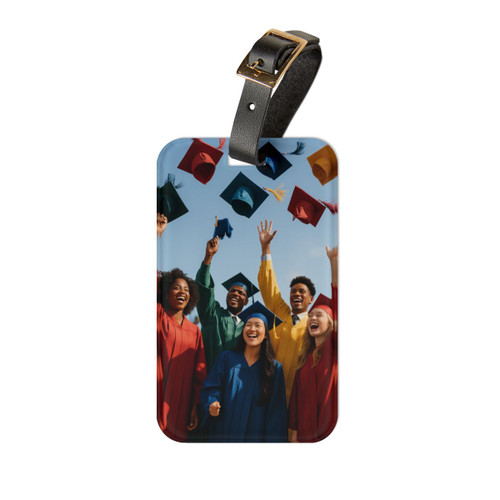 Cap Toss Celebration - Luggage Tag