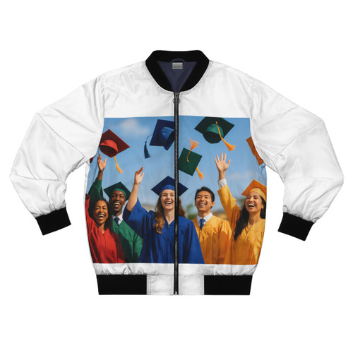 Cap Toss Celebration - Men's Bomber Jacket (AOP)