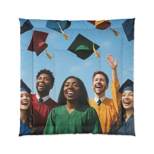 Cap Toss Celebration - Comforter