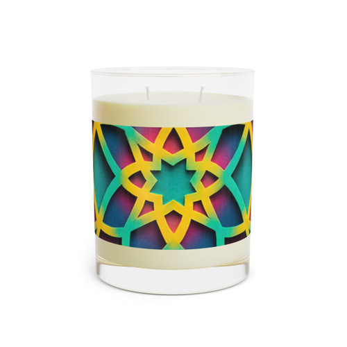 Kaleidoscope Harmony - Scented Candle - Full Glass, 11oz