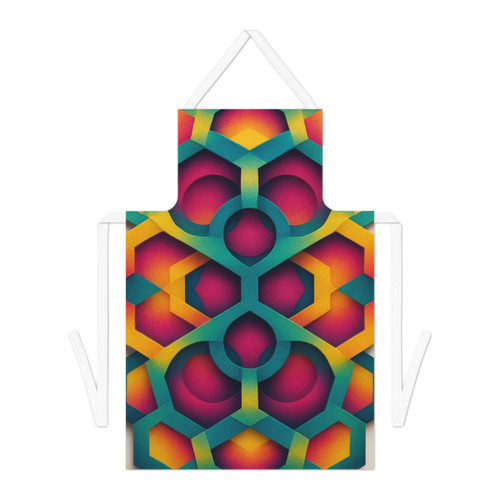 Kaleidoscope Harmony - Adult Apron (AOP)