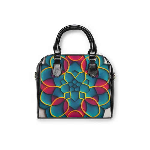 Kaleidoscope Harmony - Shoulder Handbag Kaleidoscope Harmony - Shoulder Handbag