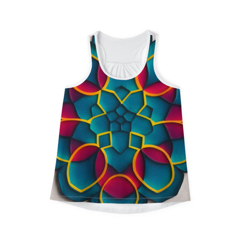 Kaleidoscope Harmony - Women's Tank Top (AOP) Kaleidoscope Harmony - Women's Tank Top (AOP)