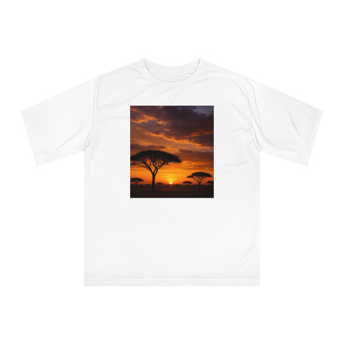 Savanna Sunset Harmony - Unisex Zone Performance T-shirt Savanna Sunset Harmony - Unisex Zone Performance T-shirt