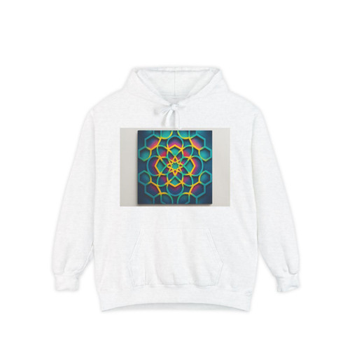 Kaleidoscope Harmony - Unisex Garment-Dyed Hoodie