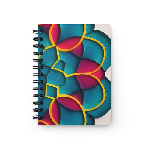 Kaleidoscope Harmony - Spiral Bound Journal