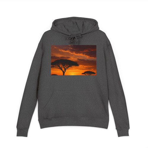 Savanna Sunset Harmony - Unisex French Terry Hoodie Savanna Sunset Harmony - Unisex French Terry Hoodie