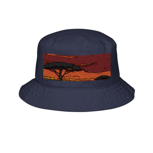 Savanna Sunset Harmony - Bucket Hat (Embroidery)